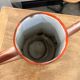 Cafetière émaillée art déco