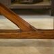 Grande table de ferme en orme massif 1950’s