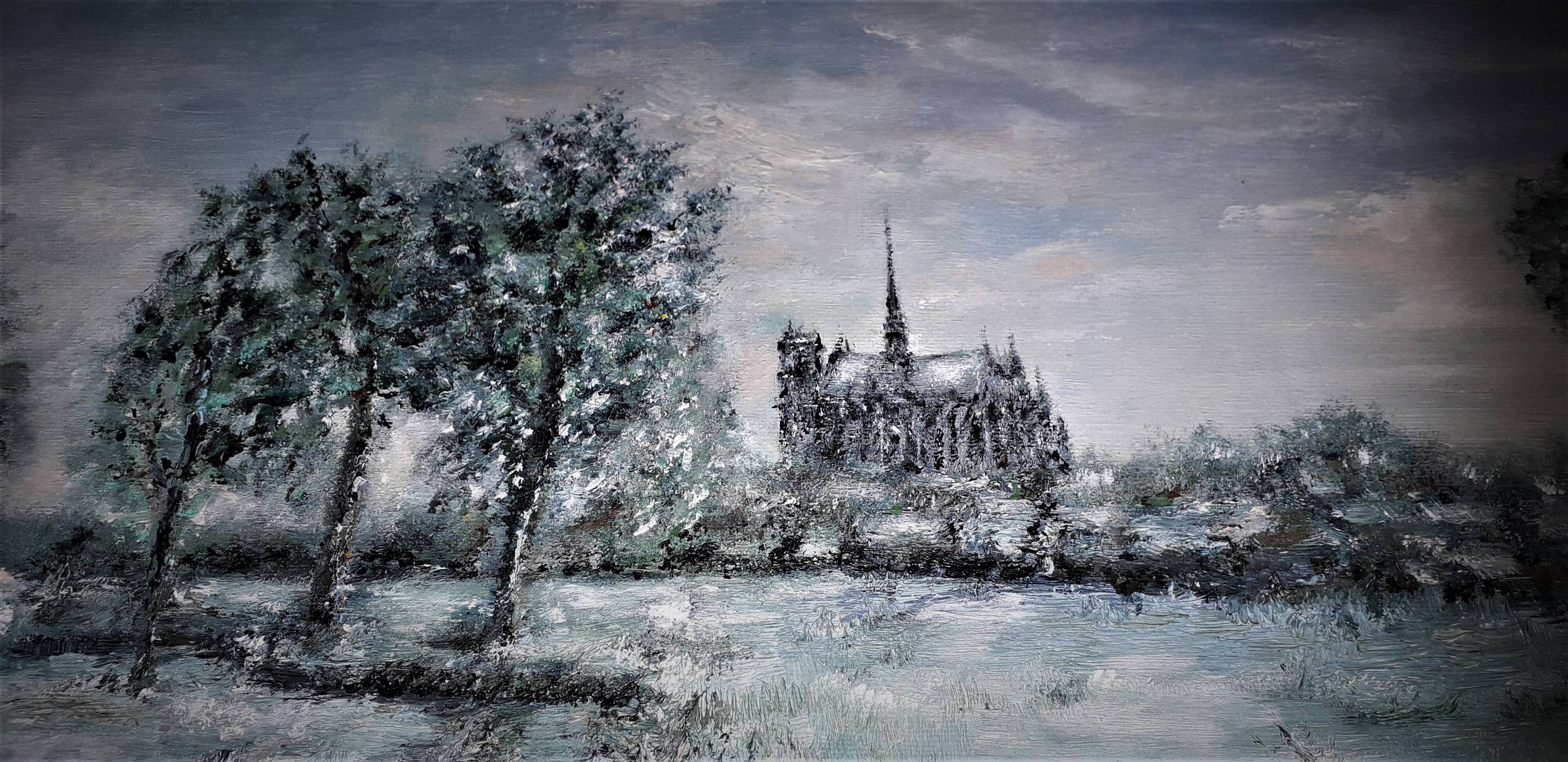 Beautiful oil painting on canvas 41 x 33 cm