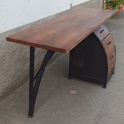 Designer wooden desk
