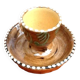 Alsatian ceramic egg cup
