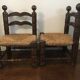 Pair of popular art bass chairs