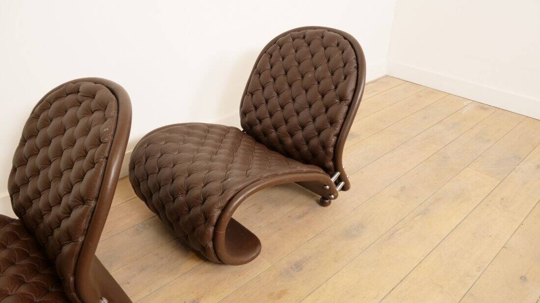 'G de Luxe' System 1-2-3 easy chair | Verner Panton | Fritz Hansen