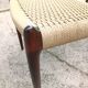 6 rosewood chairs no. 78 Niels Otto Moller