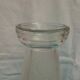 Hyacinth vase in frosted satin glass art nouveau period early 20th century