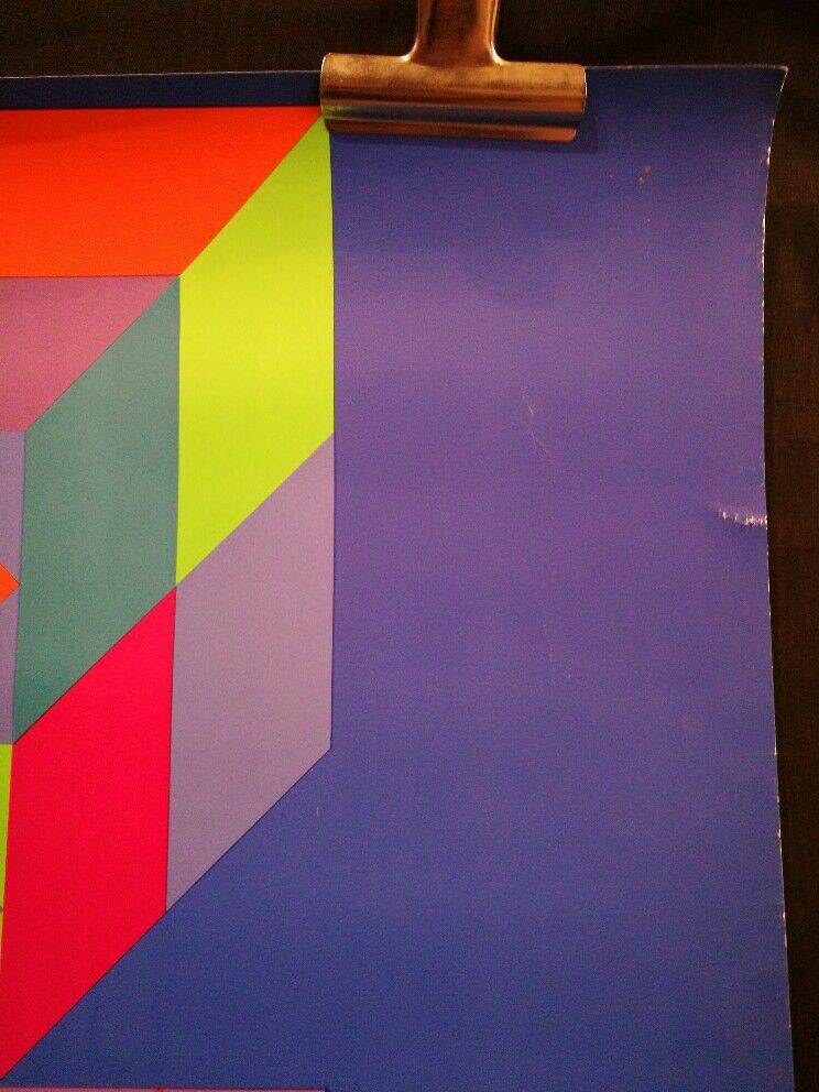 Poster original Olympic Games of Munich 72 Vasarely