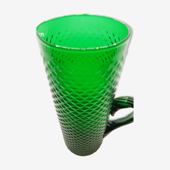 Emerald diamond jug