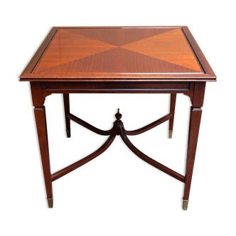 Envelope edwardian mahogany card table