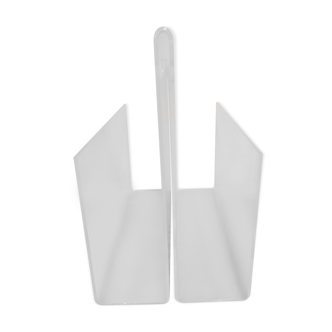 Vintage plexiglas magazine holder