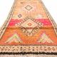 Vintage Moroccan Berber carpet hallway in wool – Unique piece – 90 × 390 cm