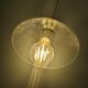 Vintage glass pendant lamp Westinghouse XIXth