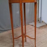 Light wood side table