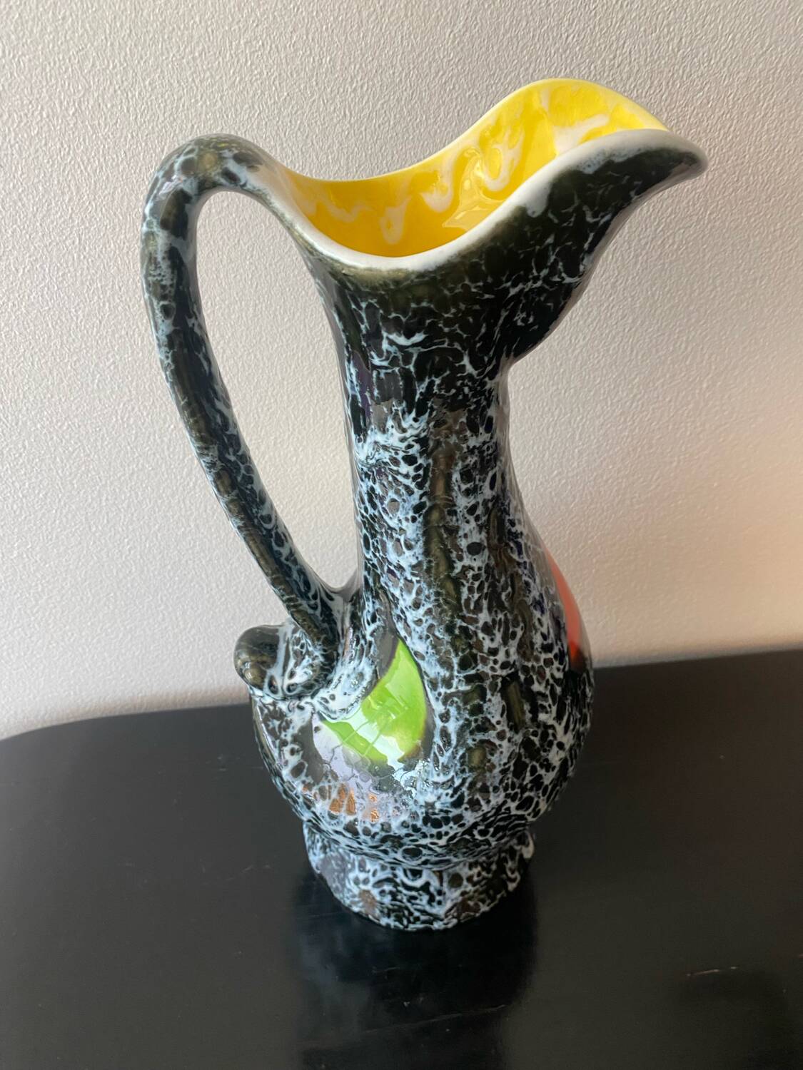 Large Vintage Pitcher 50-60 Vallauris by Auguste Lucchesi known as Luc