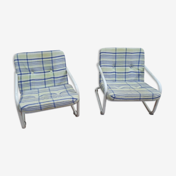 Deux fauteuils 1973 Prisunic