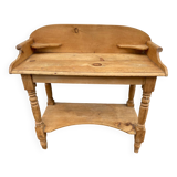 Desk - vintage English pine dressing table