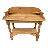 Desk - vintage English pine dressing table