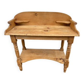 Desk - vintage English pine dressing table