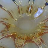 Sommerso Murano Glass Bowl, Italy, 1960s