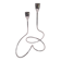 Curved chrome candlestick Black+Blum