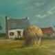 Breton painting on wood