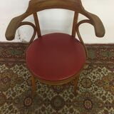 Fauteuil en bois courbé ancien