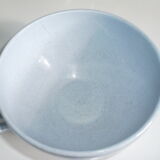 Tasse et sous-tasse en faience salins