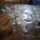 8 mismatched vintage champagne coupes