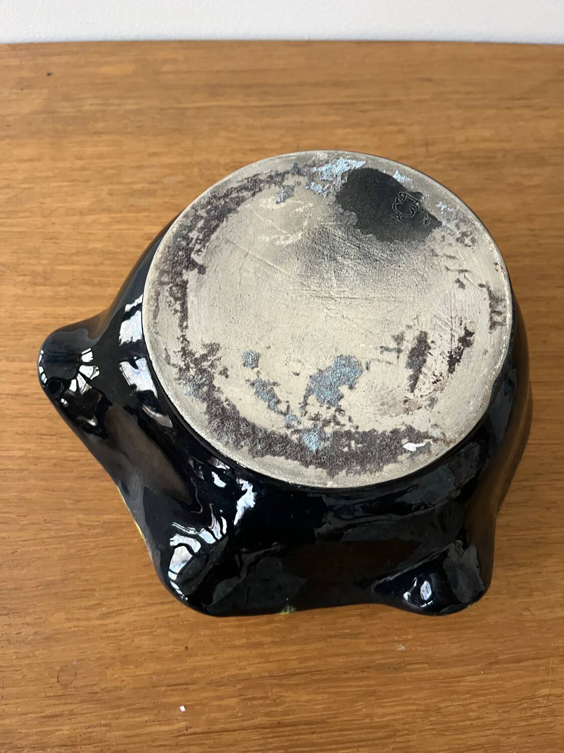 1950s/60s glazed ceramic trinket tray