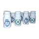 Lot of 7 apothecary jars, spice bottles