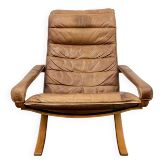 Vintage folding chair by Ingmar Relling for Westnofa 1960s