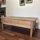 Wooden coffee table