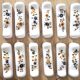 Set of 12 knife holders style Moustiers