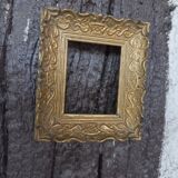 Golden frame 6x7cm