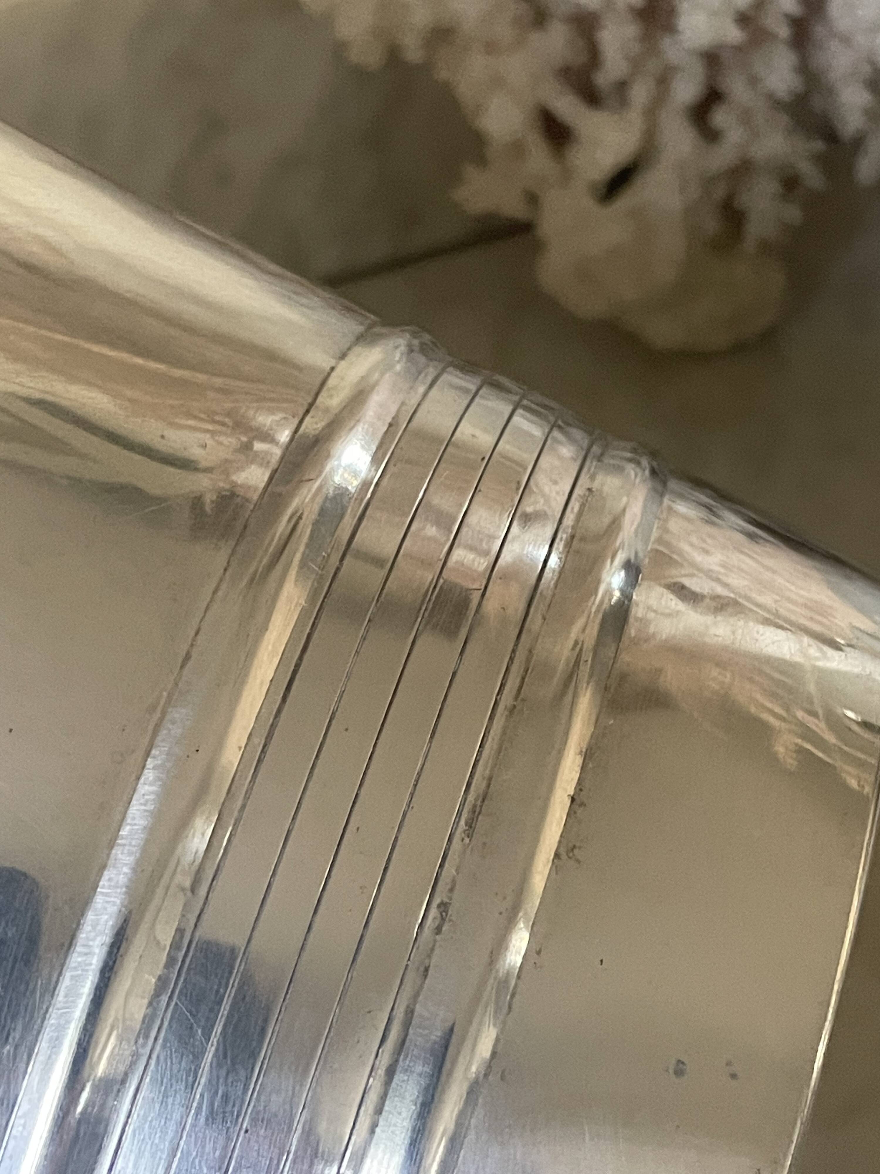 Alexandre Gelb silver metal champagne bucket