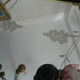 Vintage mirror tray