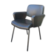 Black office chair in imitation leather