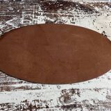 Oval beveled mirror 40 x 20.5 cm