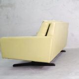 Mid-Century Scandinavian Leather Sofa, 1960s
