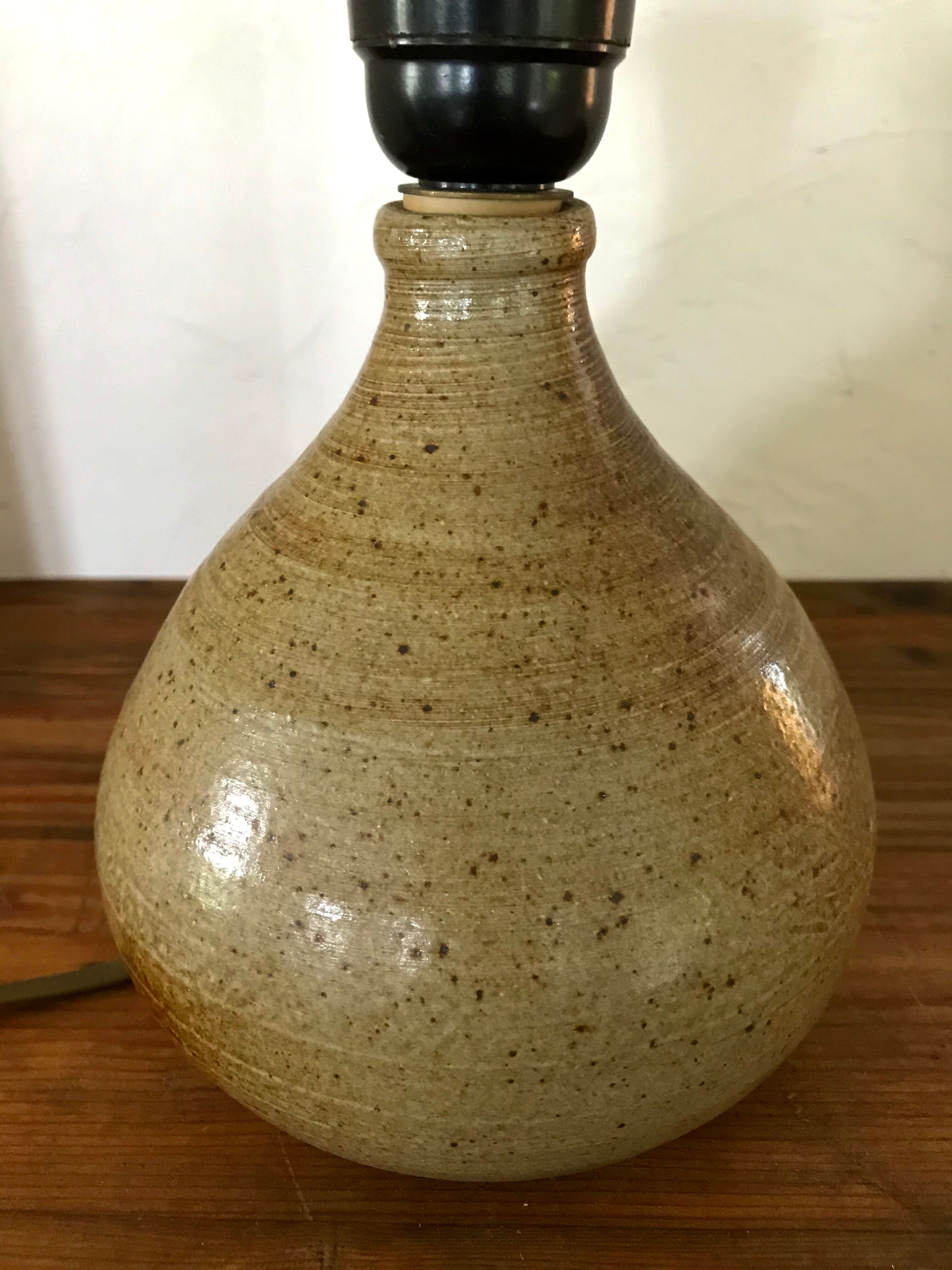 Vintage sandstone lamp