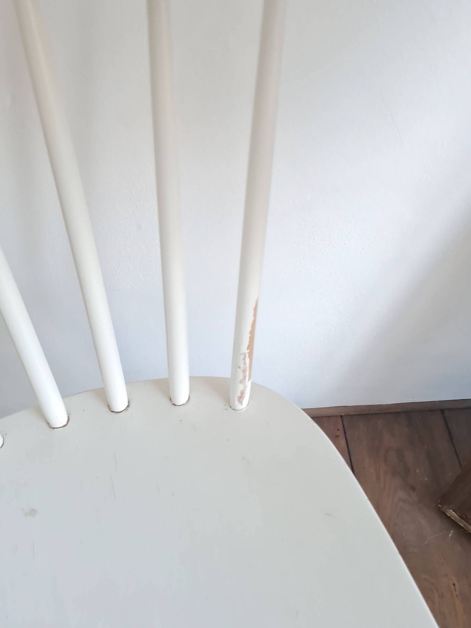 Set of six vintage Scandinavian chairs