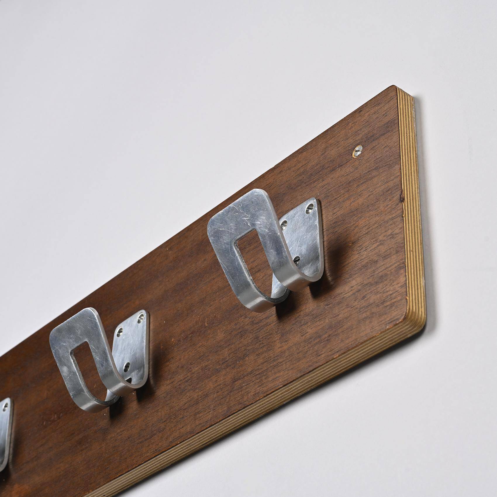 Pierre Guariche coat racks for the La Plagne ski resort, circa 1968