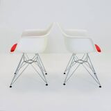 4 x DAR armchairs by Charles & Ray Eames for Vitra