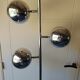 Vintage chrome floor lamp Space Age - 3 "Eyeball" globes (1970s)