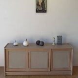 Scandinavian woden long sideboard.