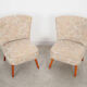 Ensemble de deux fauteuils en hêtre, design danois, années 1970, production: Danemark