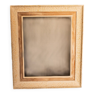 Vintage carved wooden frame.