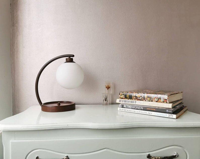 Temde Leuchten vintage table lamp 70s