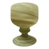Old Moorish Vase in Marbled Glass by Bob le Gleis