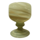 Old Moorish Vase in Marbled Glass by Bob le Gleis