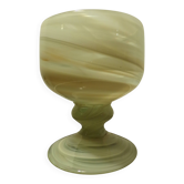Vase Maure Vieil en verre jaspé Par Bob le Gleis